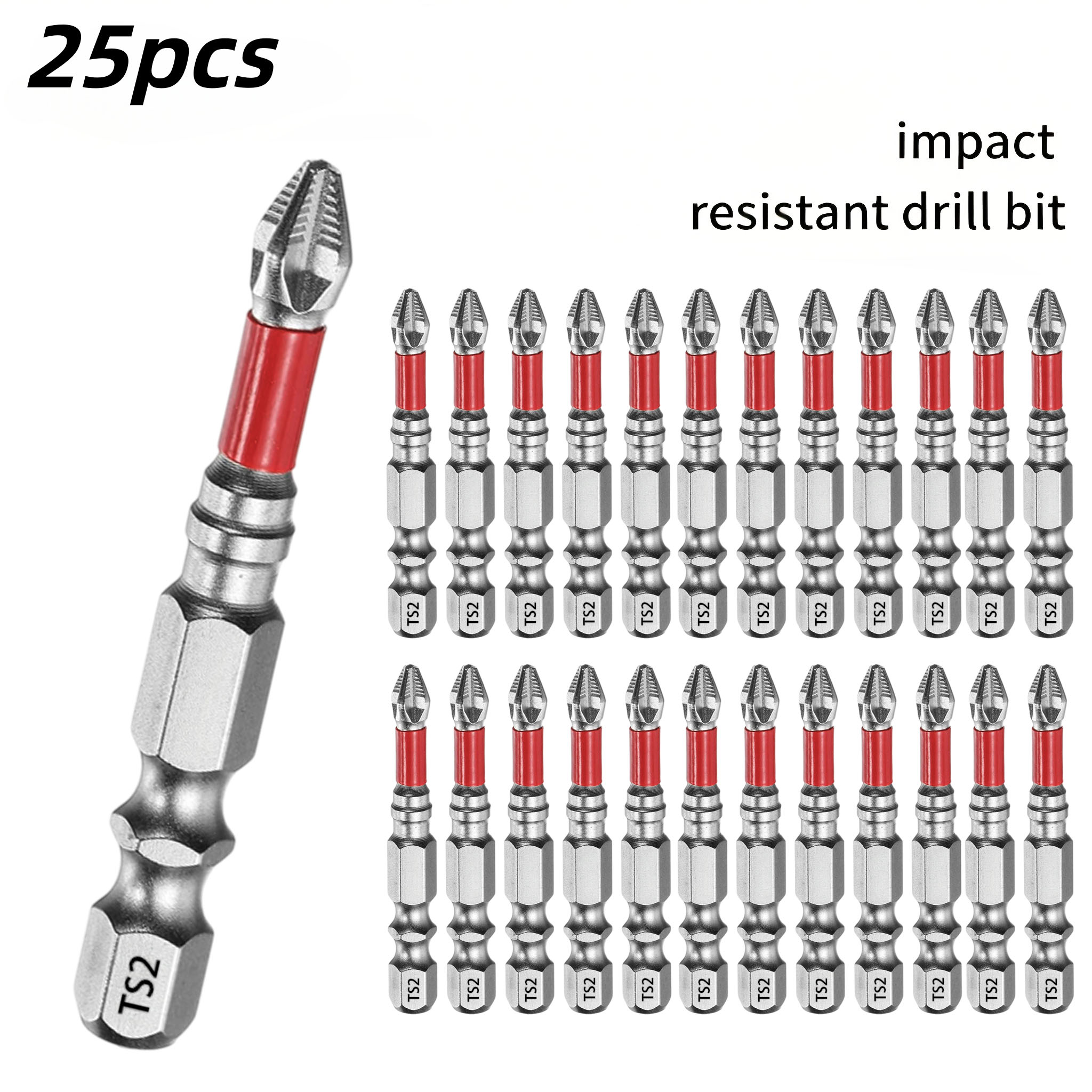 Tool Set - 25Pcs 50mm Professional Long Shank Screwdriver
