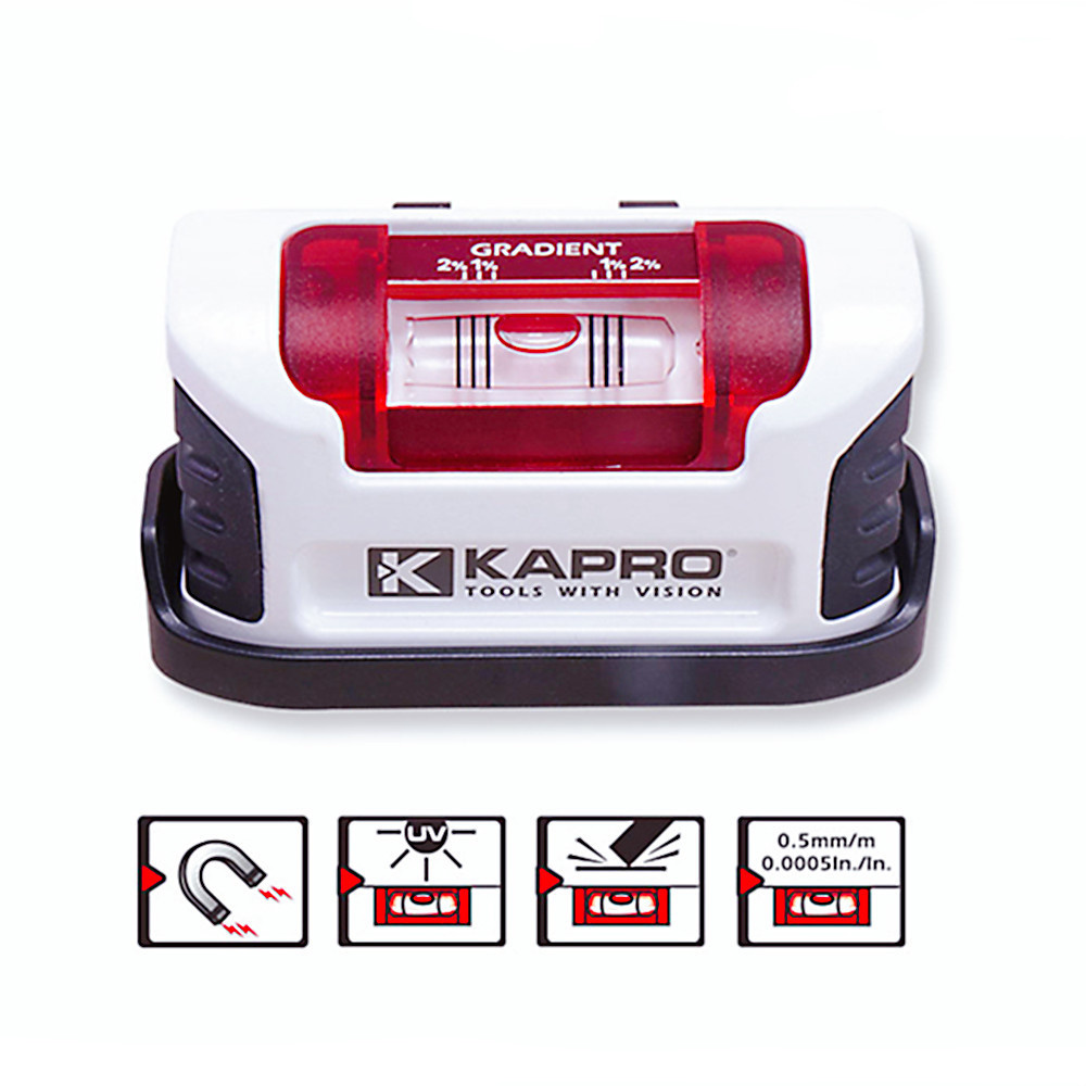 Kapro 10Cm Kẹp Đai Từ Nhôm Đúc - đánh giá và giá Spirit Level