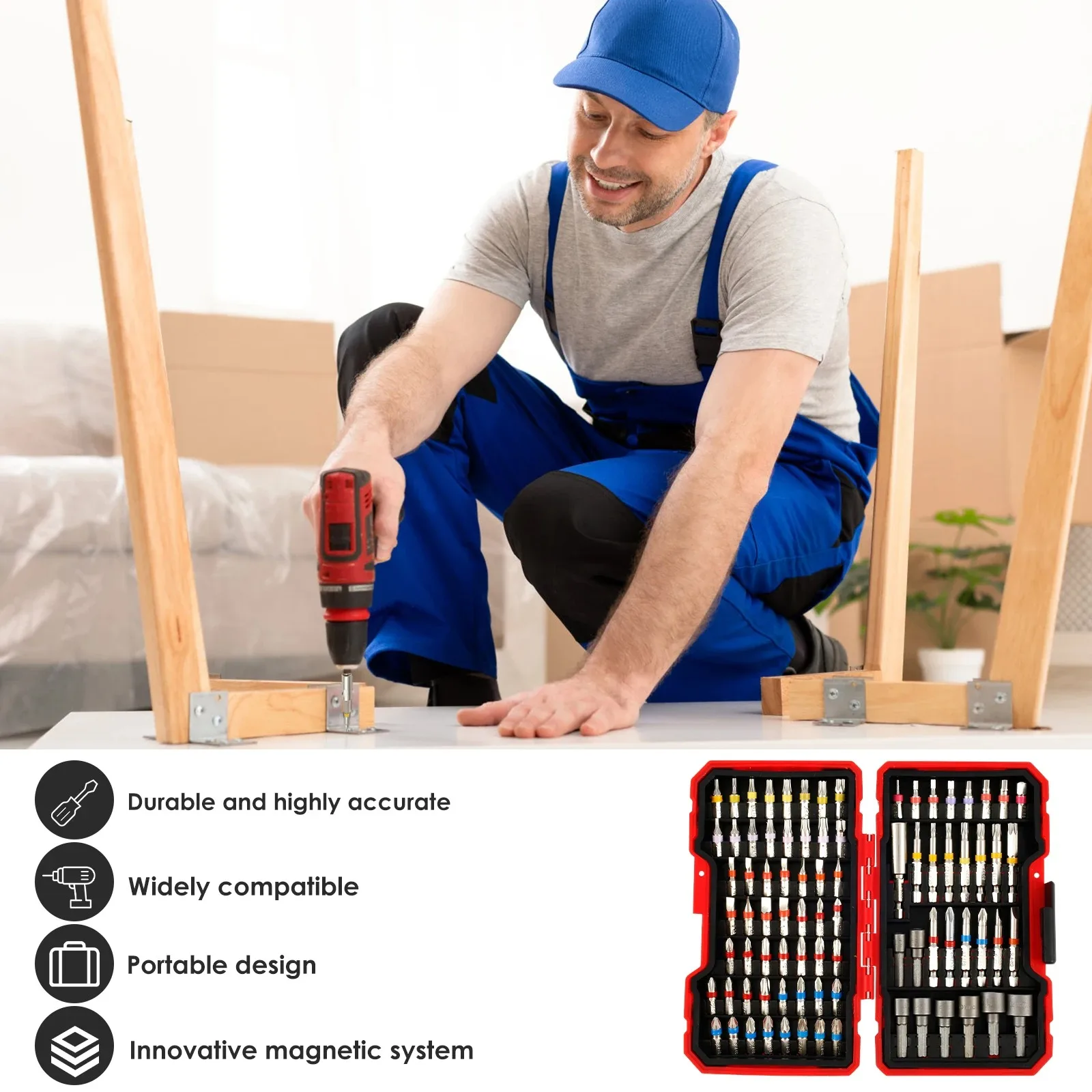 83Pcs Screwdriver Bit Set Magn - đánh giá và giá Screwdriver Set