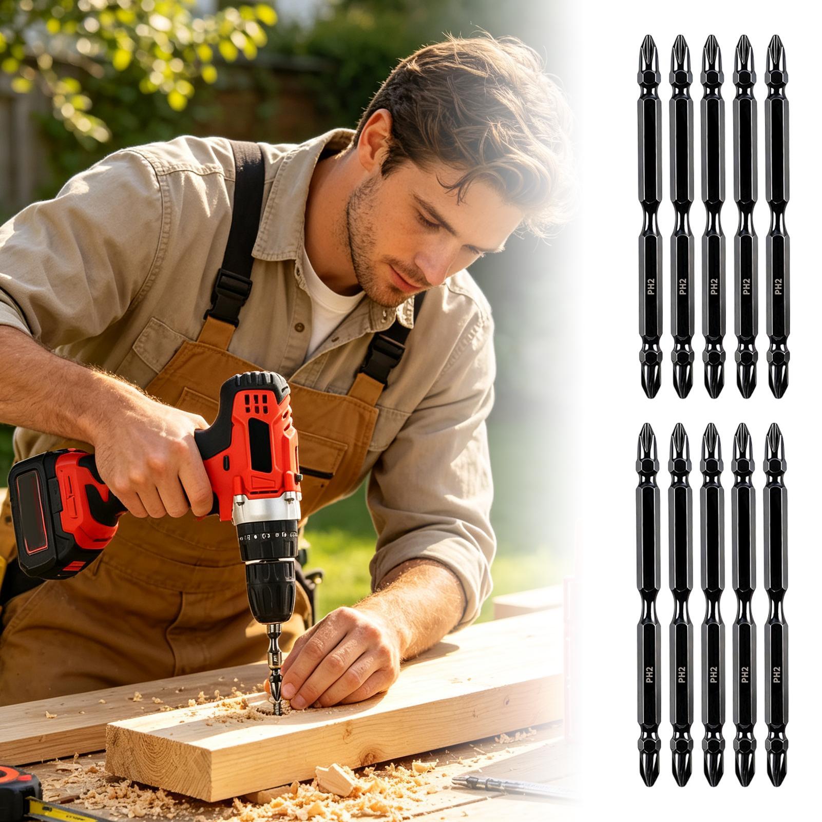 Magnetic Drill Bits Double-End - đánh giá và giá Screwdriver Set
