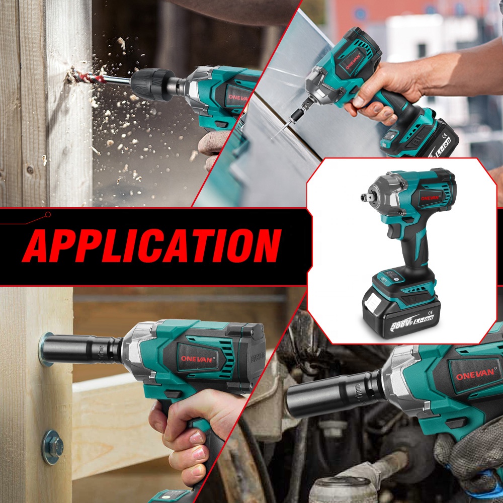 1200N.m Torque Brushless Elect - đánh giá và giá Socket Wrench