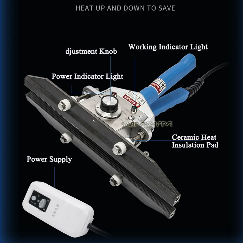 Hand Clamp Heat Sealer 0-300°C - đánh giá và giá Pliers