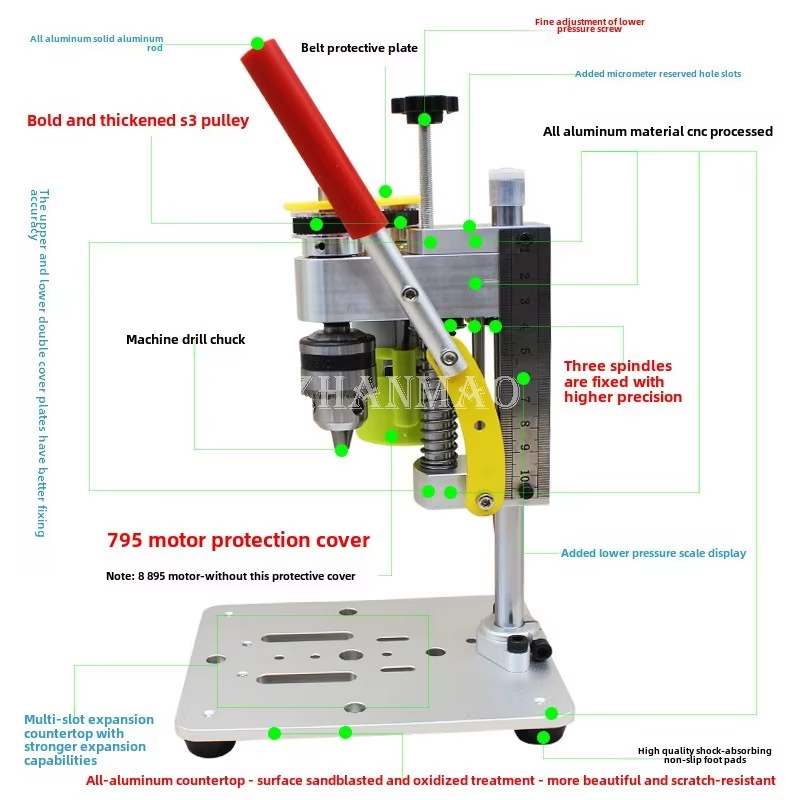 Mini Precision Bench Drill Pre - đánh giá và giá Drill Press